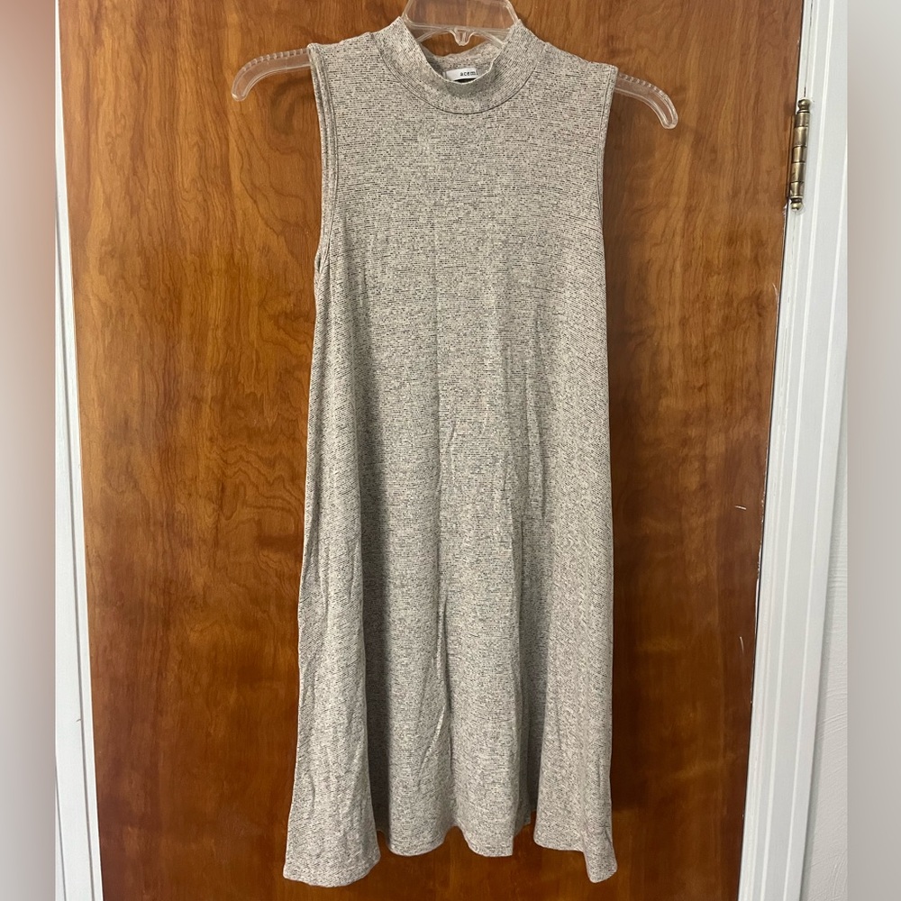 Acemi High Neck Sleeveless Dress Women’s Small Soft Sewn NWT
